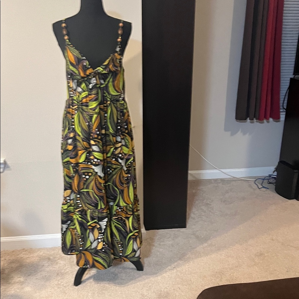Casual Multicolor Maxi Dress
